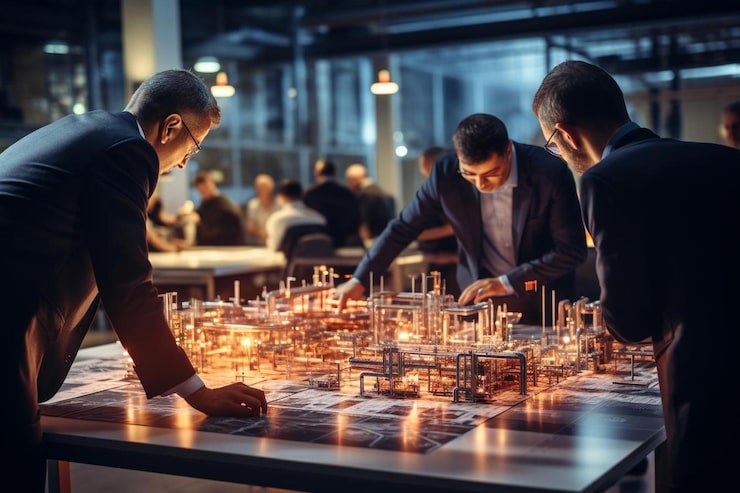 industrial piping model